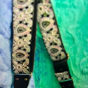 Purchased from Etsy. Beautiful sequin customizable crossbody strap.